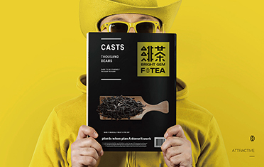 鹤壁绯茶品牌设计